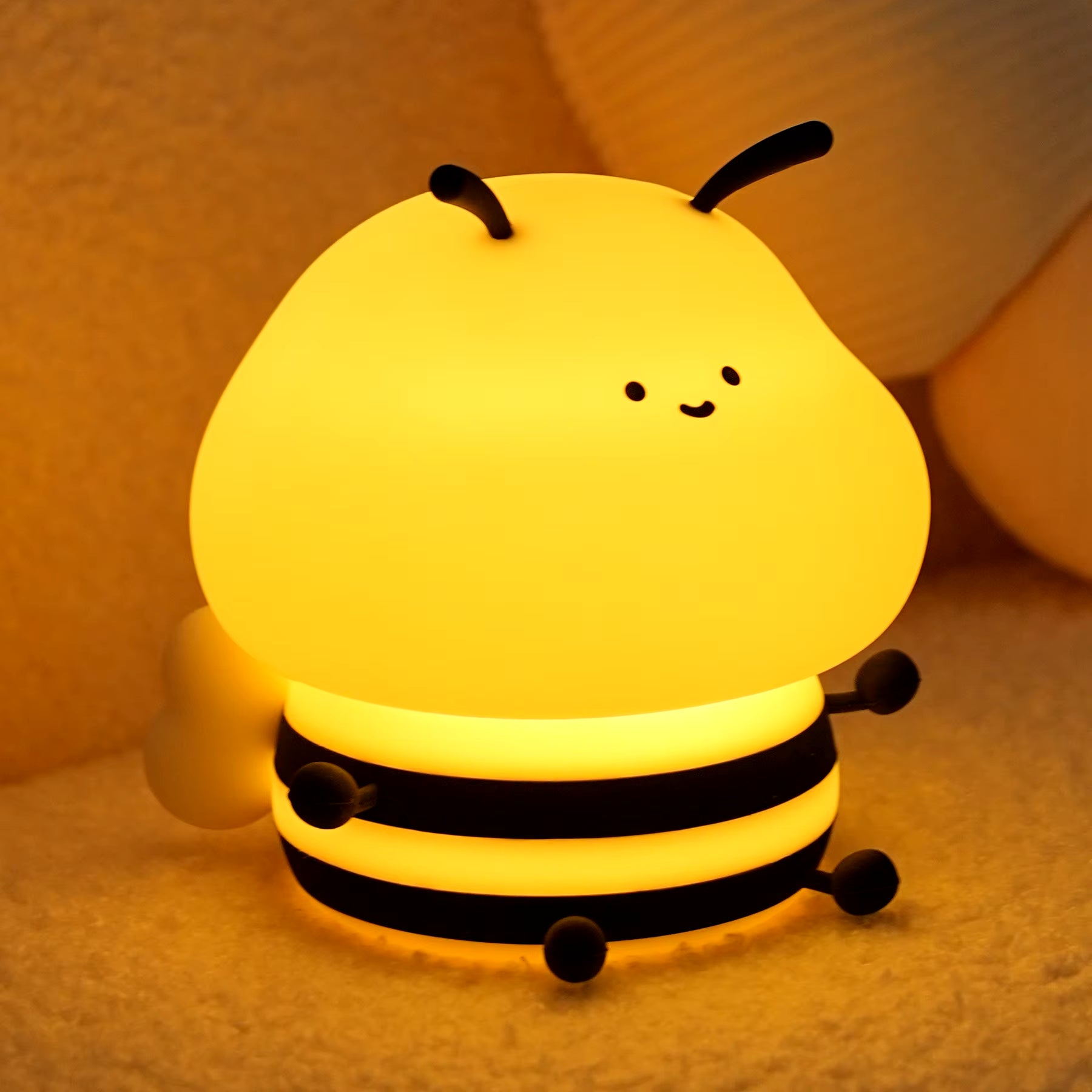 Honeybee silicone night light