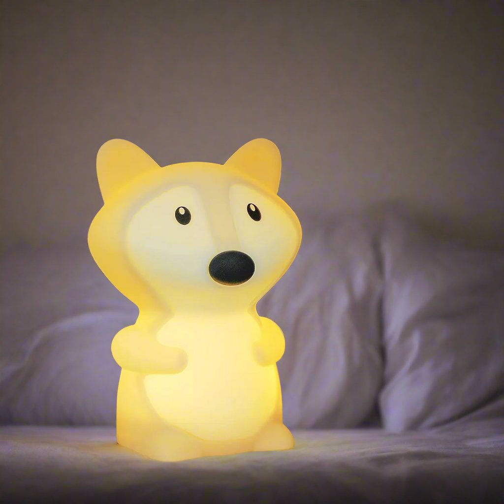 Silicone fox night light (color changing)