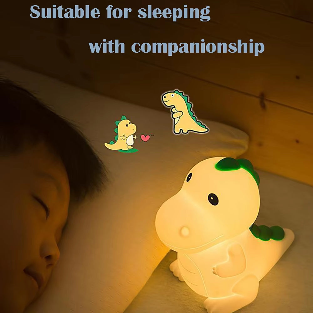 Dinosaur silicone night light 