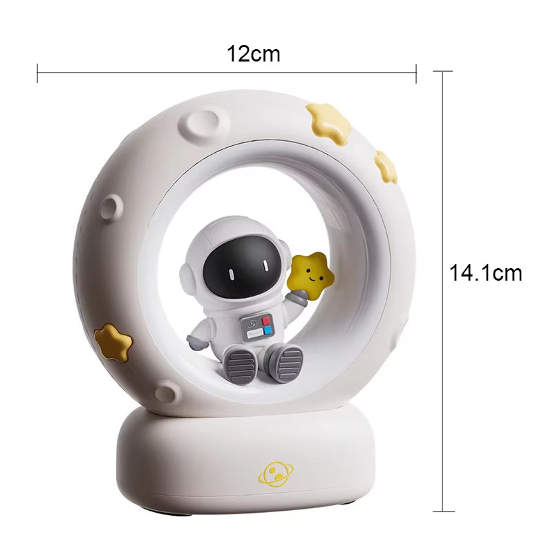 Astronaut panda silicone night light 