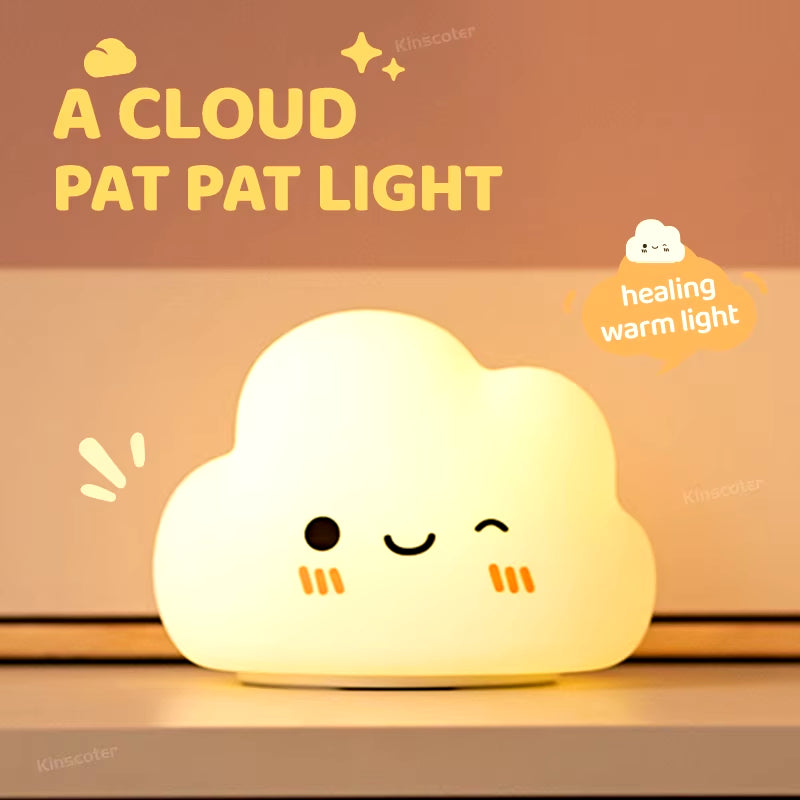 Cloud silicone night light