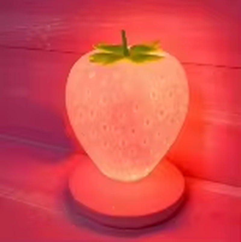 Strawberry silicone night light