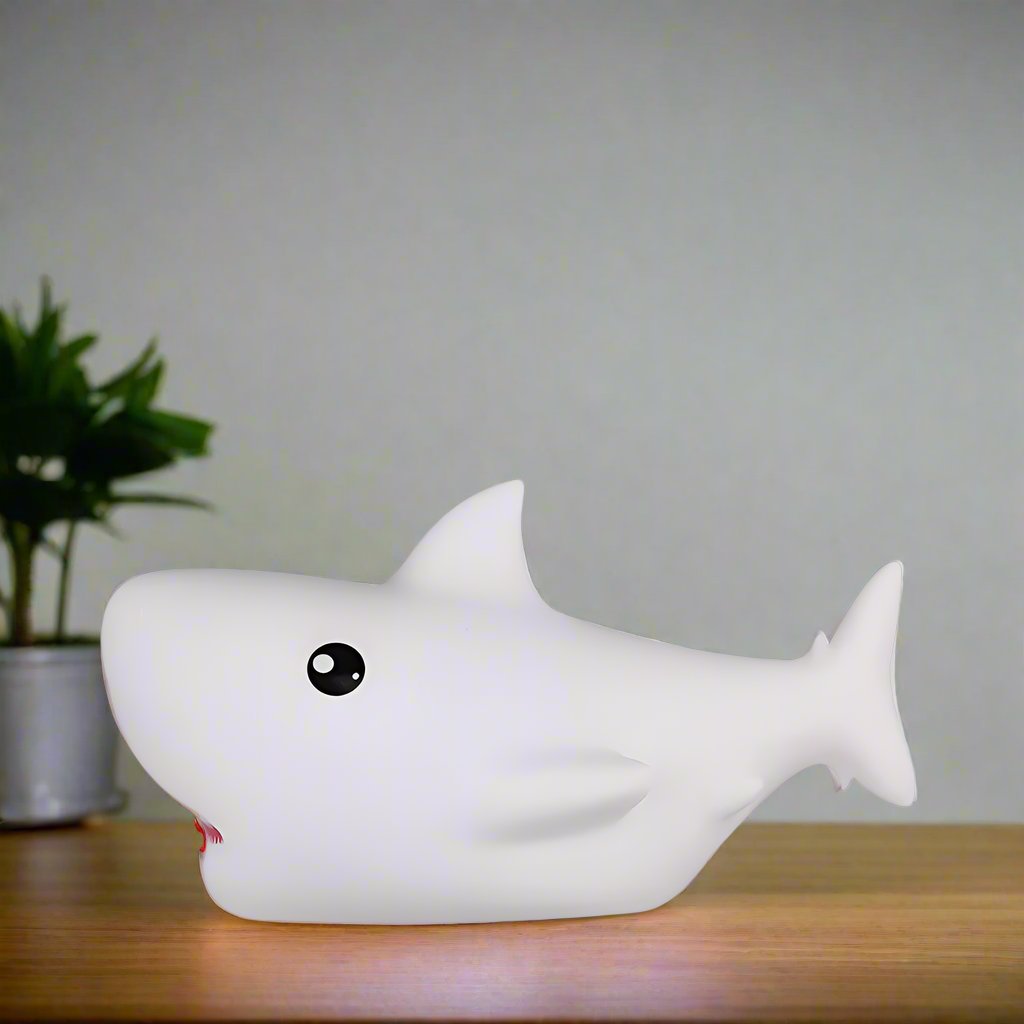 Shark silicone night light